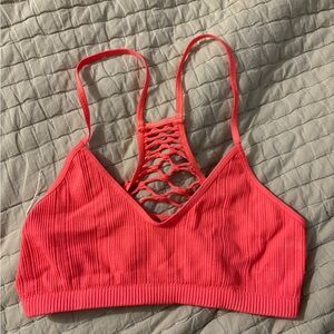 Intimately by free people coral bralette